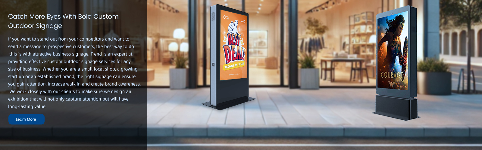 Custom Outdoor signage