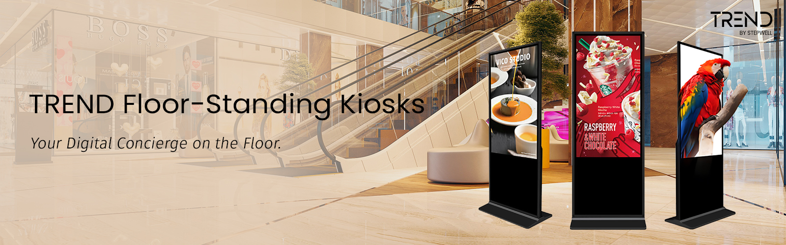 floor standing kiosks