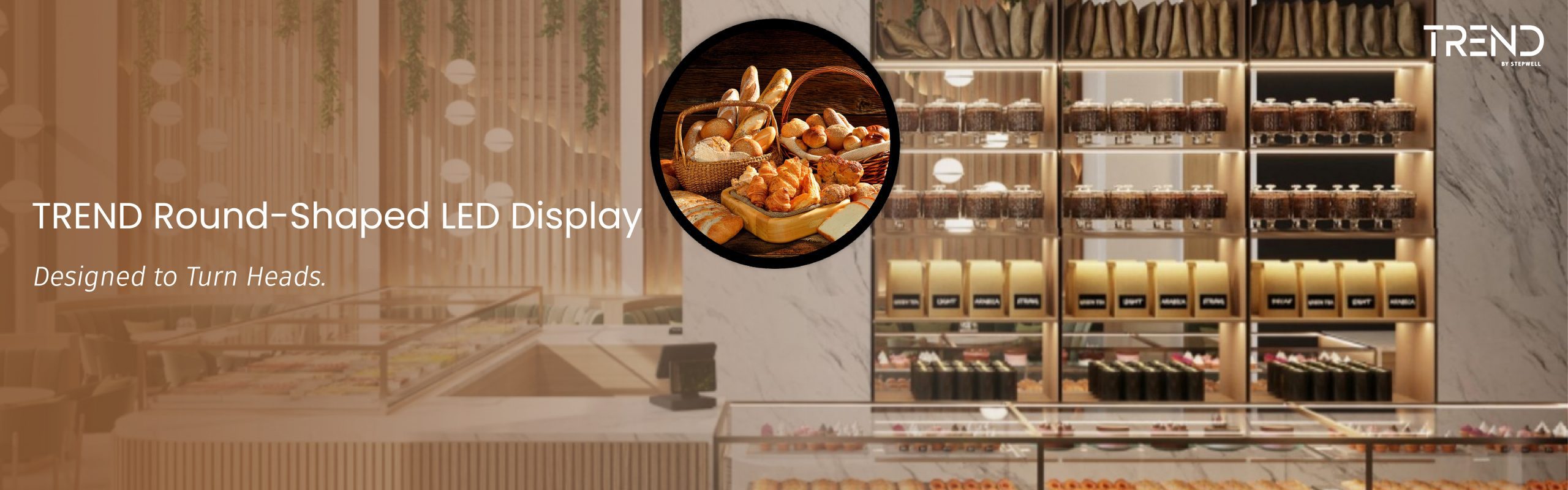 Round Shape LED Display