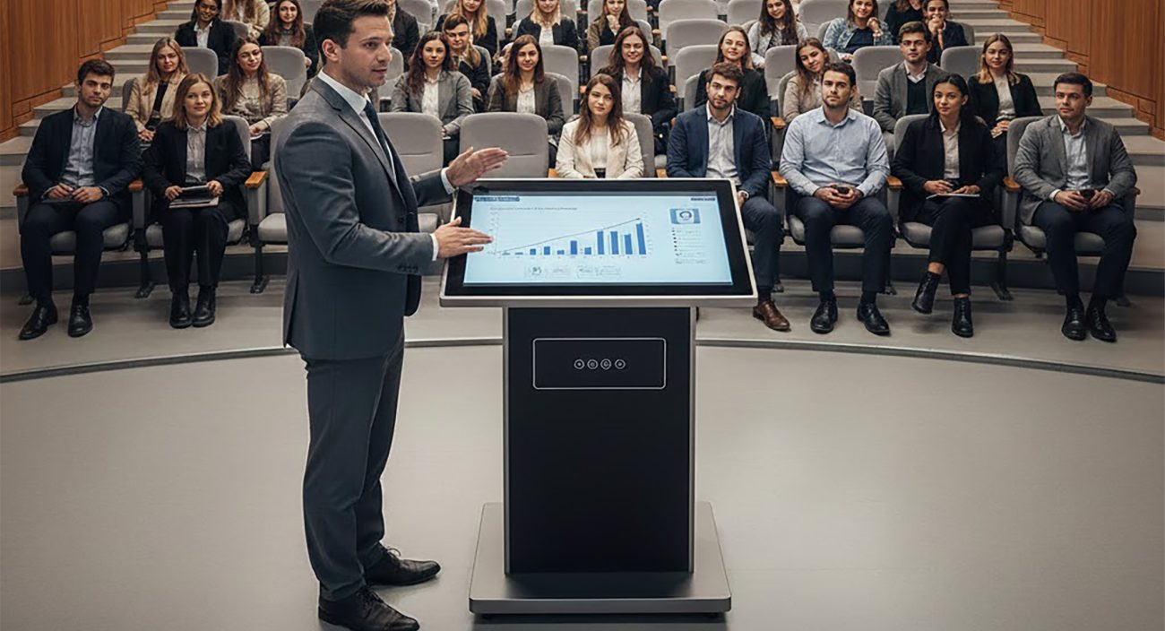 digital podium university seminar hall 2026