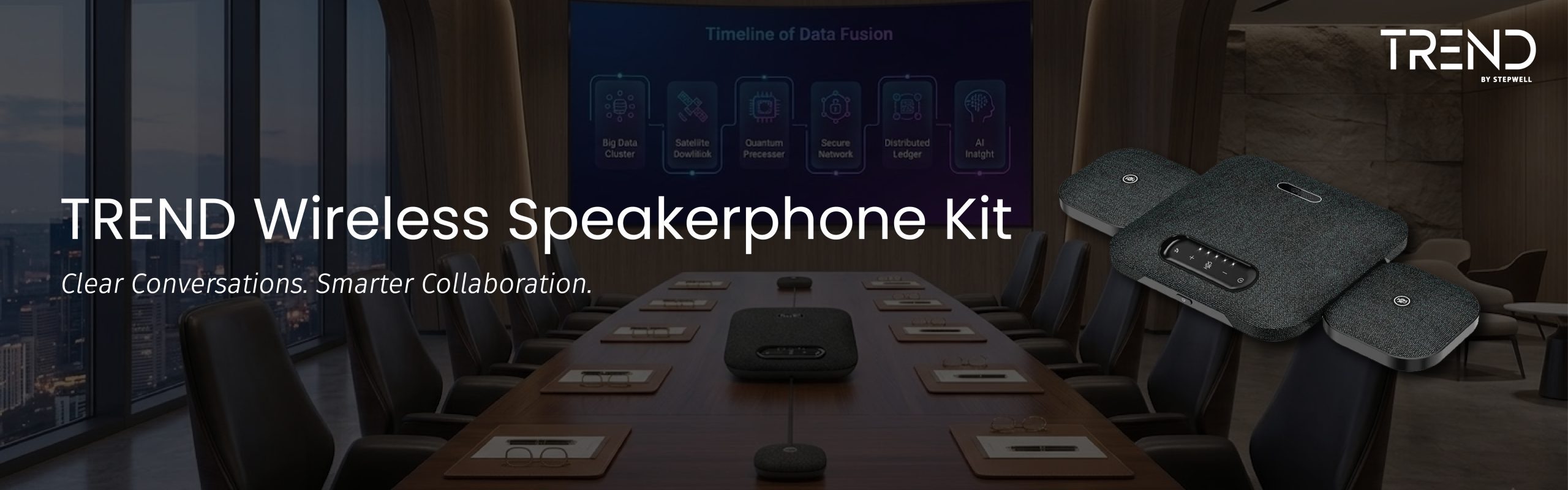 Wireless Speakerphone Kit by TREND