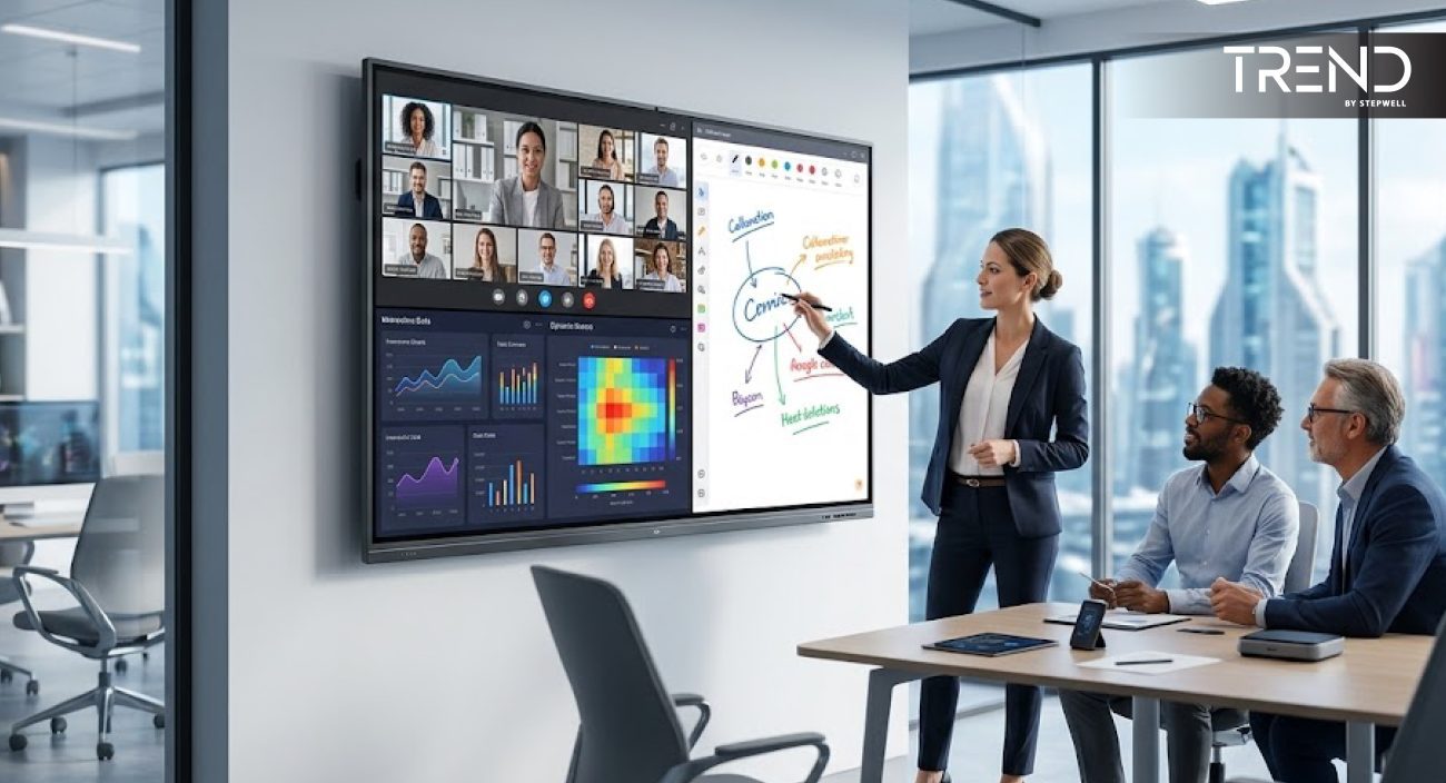 65 inch interactive panel