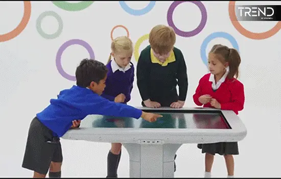 Multi-Touch Interactive Table with Full HD Display Performance