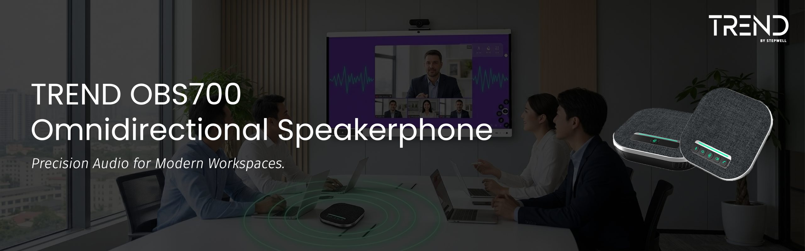 Omnidirectional Speakerphone by TREND